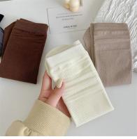 Calcetines De Mujer Estilo Preppy Sólidos Y Transpirables Calcetines De Ropa Completa Para Niñas Calcetines De Algodón Suave Y Cómodos - details 7