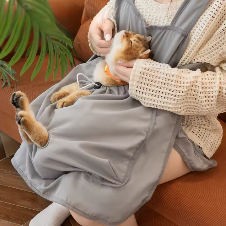 Ropa De Gato Anti-Pelaje Adecuado Para Exterior Funda Para Silla De Gato De Felpa Coral Y Velours Arctico Suministros Para Gatos - 1