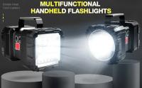 Linterna De Buzón Doble Cabeza LED Recargable USB 10000mAh Alta Potencia Para Pesca Camping Patrol Emergencia Trabajo - details 0