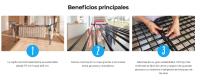 Vileda | Tendedero Extensible Infinity Flex Ultimate | Alas laterales y varillas gruesas extensibles XXL | Montaje súper fácil y rápido | Hasta 30 metros de longitud de tendido I  Menos marcas en la ropa I Color Negro - details 1