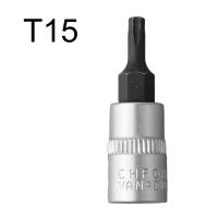 Juego De Fresas Torx T8/T10/T15/T20/T25/T27/T30/T40 Para Reparación De Fábrica Y Tienda 1/4 Pulgada Driver Estrella Fresa De Tornillo - details 27