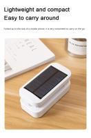 Lámpara De Escritorio Plegable Solar Y USB Recargable Protección Ocular Para Lectura Luz Nocturna Dimmerable Para Cama - details 9