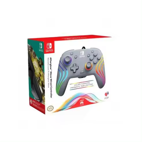 Afterglow Wave Wired Controller Grey Para Nintendo Switch - 1