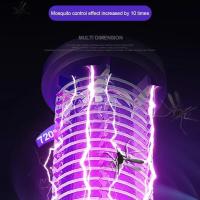 Lámpara Repelente De Mosquitos Portátil Recargable Por USB Trampa Eléctrica Para Insectos Silenciosa Anti-Mosquitos Para Exteriores - details 4