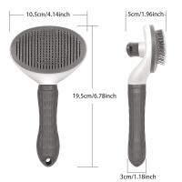 Cepillo De Aseo Para Mascotas Gato/Cachorro Herramienta De Peluquería Para Perros Desenredador De Pelo De Acero Inoxidable Accesorios Para Perros Y Gatos - details 0
