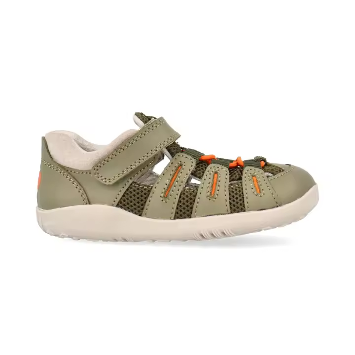 Bobux Sandalia I Walk Summit Burnt Olive + Fog para Caminantes Seguros - 1