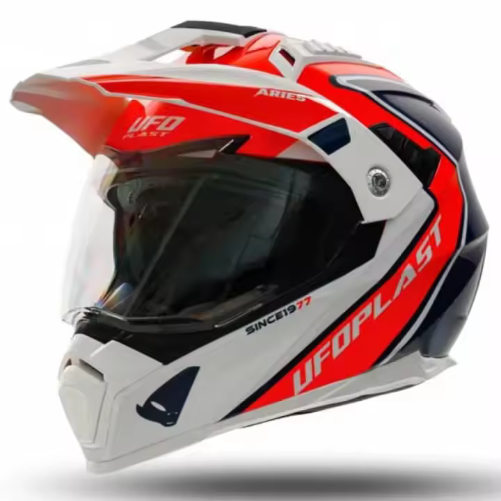 Ufo Casco Off-road Aries Multicolor Adulto - 1