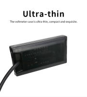 Voltímetro Digital Para Coche Y Motocicleta Rango De Medición 6-30V Forma Cuadrada Mini Monitor De Voltaje - details 3