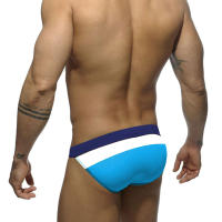 Bikini De Baño Para Hombre Sexy Briefs Estrecho Y Elástico Traje De Natación Deportivo De Playa Marca Surf Verano Push-up Swimwear - details 18