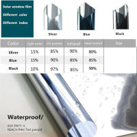 Película De Espejo Unidireccional Para Ventanas Adhesiva Reflector Solar Protector De UV Para Vidrio De Hogar Y Coche DIY Tela De Vinilo Privacidad - details 10