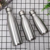Botella De Deporte Para Niños De Acero Inoxidable Gran Capacidad 0.35/1 Litro Copa De Bebida Cola a Prueba De Fugas Kettle Reutilizable - details 22