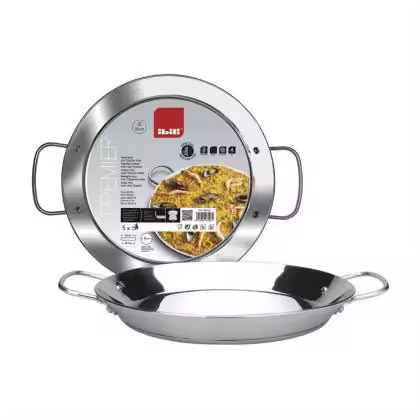 Paellera inoxidable PREMIER de Ibili - 1
