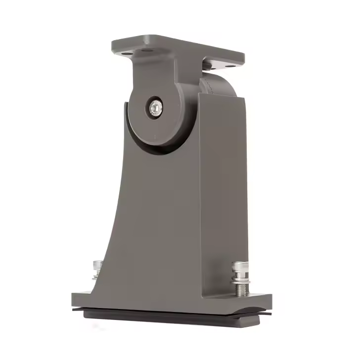 Ledkia Soporte Tipo Direct-Arm para Foco Proyector LED 100-240W Premium 160lm/W INVENTRONICS Regulable 1-10V Pyros Alumbrado Público Gris - 1