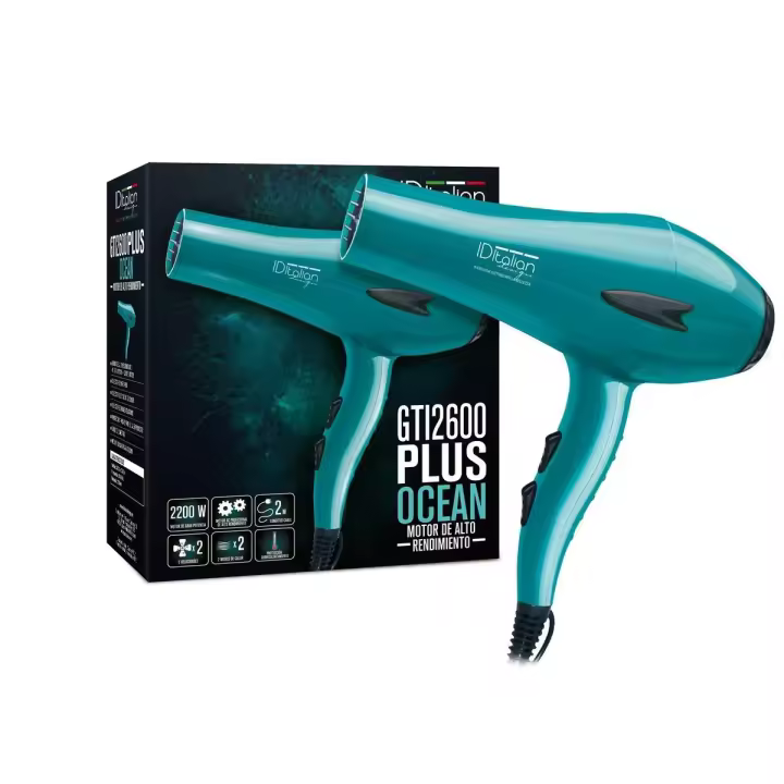 ITALIAN DESIGN Secador profesional GTI 2600 PLUS OCEAN - 1
