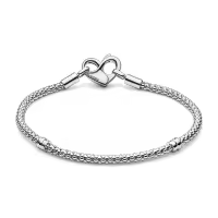 Pulsera Moments Plata Cadena Tachuelas - details 0