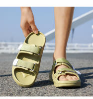 Par De Sandalias De Verano Para Hombre Resistentes Al Desgaste Con Suela Suave Y Cómodas Zapatos Deportivos Para Exterior - details 5