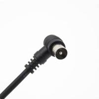 Banner - Cable antena de TV de 75 Ohm acodado