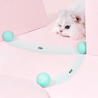 Juguete Inteligente Para Gatos Bola Automática Eléctrica Interactiva Entrenamiento Para Gatos Juguete Móvil Para Juguetear En Interiores - details 2