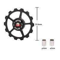 ZTTO Nueva Pulleya De Bicicleta MTB 14T Derileador Trasero Rueda Jockey Acero Engranaje Guía De Carril De Aluminio AL7075 Para Bicicleta De Carretera - details 1