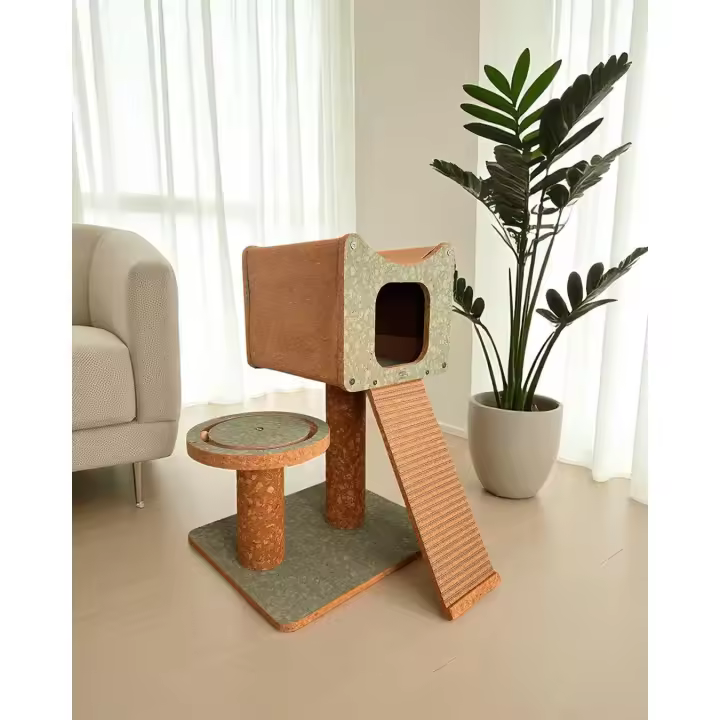 Estructura de Escalada de Corcho Faro para gatos - Althea Living - 1