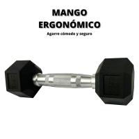 1 UNIDAD  Mancuernas Hexagonales para Crossfit y Musculación  Entrenamiento Multifuncional FIURI. - details 3
