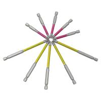 Juego De 10 Destornilladores De Manija Hexagonal Antideslizante Para Electricianos Con Acero Magnético Cruzado 65-110mm Herramienta Específica De Desmontaje - details 7