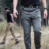 Pantalones De Invierno Para Hombres Con Aislamiento Grueso Y Terciopelo Pantalones De Asalto Camuflaje De Capucha Suave Táctica IX7 - details 8