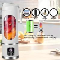 Licuadora y Exprimidor Portátil Recargable por USB - Fácil de Limpiar, Perfecto para Bebidas de Frutas y Verduras, Batidos - Capacidad de 10.14oz a 16.91oz - details 6
