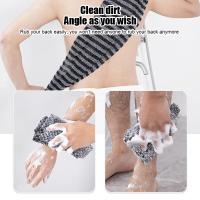 Toalla De Baño Japonesa Exfoliante Con Esponja De Cuerpo Accesorios De Baño Toalla De Nylon Peine De Espalda Microfibra Tejida Poliéster/Celulosa - details 4
