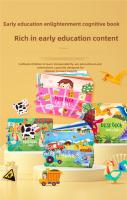 Libro De Juegos Educativos Montessori Para Bebés Con Pegatinas De Colorear Fomenta Las Habilidades Lógicas Y De Aprendizaje Actividad De Alineación Regalo Para Niños - details 1
