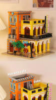 Bloques De Construcción Micro Modelo De Arquitectura De Una Iglesia Restaurante Cubana Havana Café Tienda Juguetes Para Niños Y Adultos Regalo Creativo - details 5