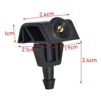 2Pcs Boquilla De Spraying De Agua Para Limpia Parabrisas Delantero Para Nissan TIIDA SYLPHY X-trail Venucia D50 R50 Accesorios Autónomos - details 1