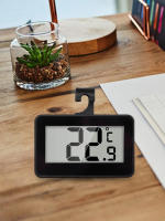 Termómetro De Mini Nevera Frigorífico Con Pantalla LCD Grande Impermeable Para Hogar Medidor De Temperatura Para Freezer Y Habitaciones - details 8