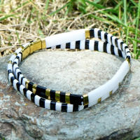 Pulsera De Cuentas TILA Bohemia Para Niñas Con Diseño Contrastante Y Colores Vibrantes Para Regalos Diarios Y Pilastramento - details 14