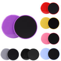 2pcs Discos De Deslizamiento Para Ejercicio Fitness Equipo De Entrenamiento De Músculos Centrales Yoga Placa De Deslizamiento Unisex PP - details 13