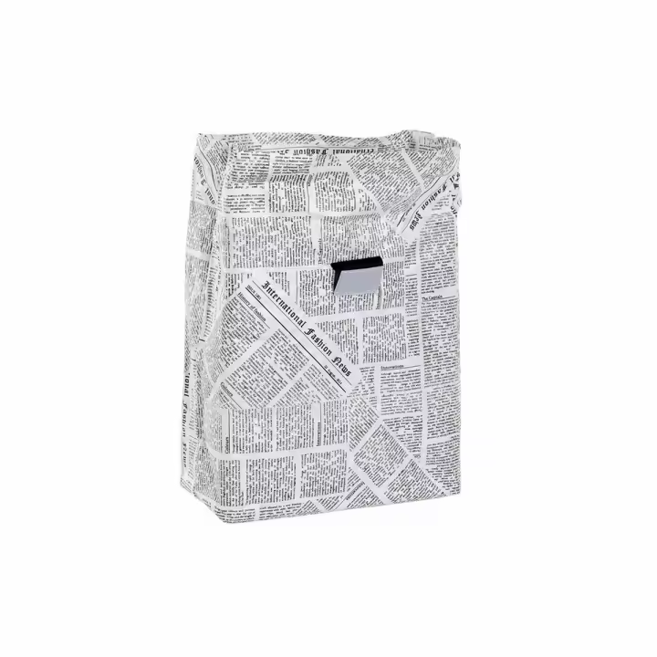 Bolsa Térmica DKD Home Decor Blanco Negro 20 x 10 x 28 cm Térmico - 1