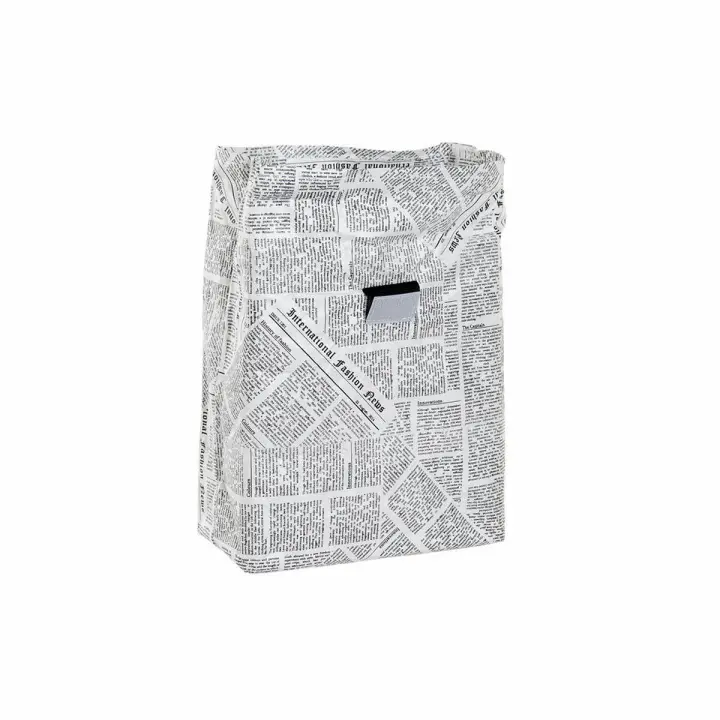 Bolsa Térmica DKD Home Decor Blanco Negro 20 x 10 x 28 cm Térmico - 1