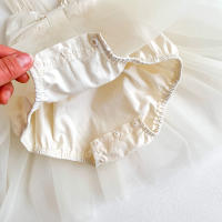 Bailarina Romper Para Bebés Niñas 0-2 Años Vestido De Malla Con Gran Lazo Traje De Baile Princesa Estilo Activo Ropa De Verano - details 8