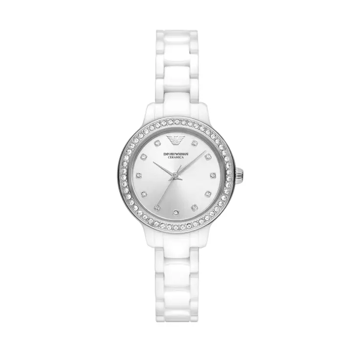 Emporio Armani Reloj CERAMIC，WHITE，QUARTZ/3 HAND AR70013 - 1
