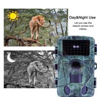 Cámara de rastreo para caza impermeable al aire libre, trampa para fotos, visión nocturna infrarroja activada por movimiento, Wi-Fi, cámara 4K de 60MP 1600 en algún lugar - details 2