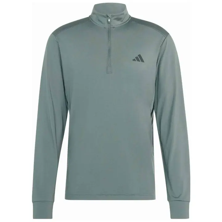 Sudadera Adidas modelo Tech Essentials Workout 1/4 Zip para Hombre en color Verde - 1