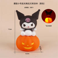 Lámpara De Noche De Calabaza Sanrio Con Tema De Halloween Cinnamoroll Kuromi My Melody Pochacco Para Decoración Del Hogar Y Regalo De Juguete - details 5