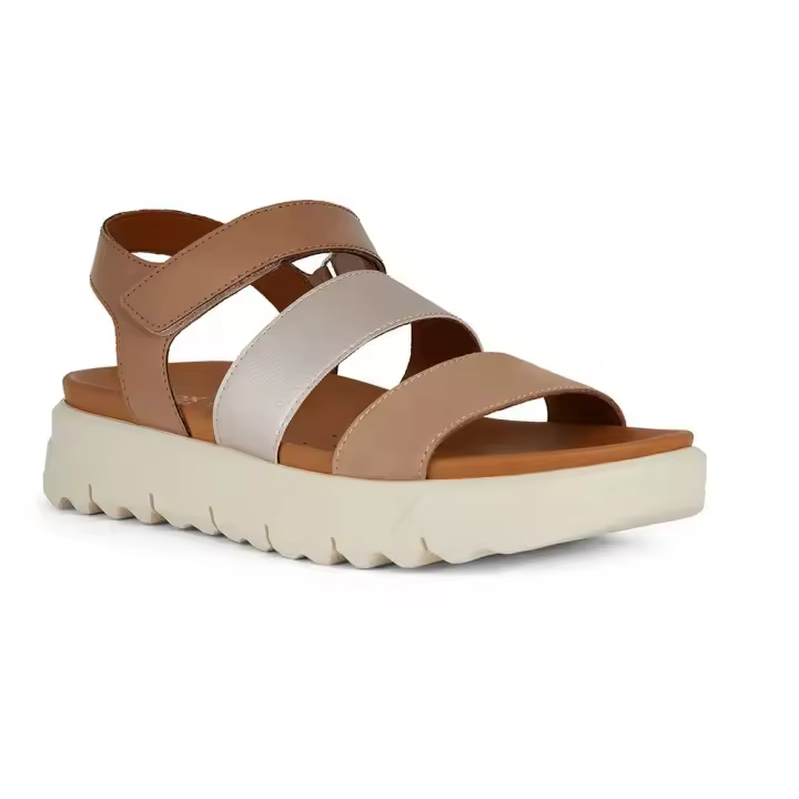 Geox Sandalias Xan2.1s Beige,Dorado - 1