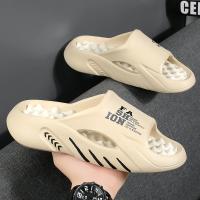 Nuevos Pantuflas De Masaje Para Hombre Material EVA Sensación Suave Para El Pie Sandalias Casuales De Playa Plataforma Bajo Suporte - details 23
