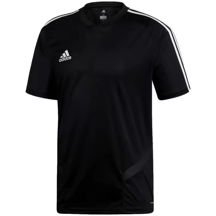 Camiseta de Manga Corta Adidas Tiro19 Tr para hombre en color negro - 1