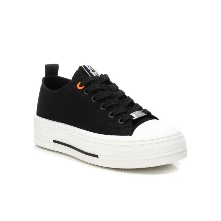 Zapatillas Lona Refresh 172817 Mujer Negro - 1