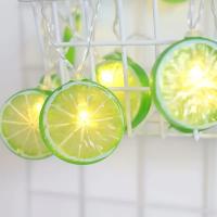 Luz De Cadena De Naranja Decorativa Con 40 LEDS Para Cocina Fiestas Bodas Festivales Y Decoración Del Hogar Longitud De 6M - details 3