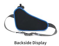 Bolsa De Cintura Para Correr Con Portabotellas Bolsa De Almacenamiento Para Deportes Aire Libre Caminata Montañismo Ciclismo Unisex - details 3