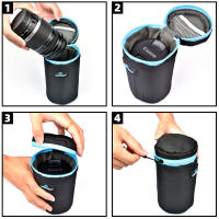 Bolsa De Lenz Para Cámara Lightdow De Alta Calidad Tamaños S M L XL Adecuada Para Canon Nikon Sony DSLR Y Lentes Mirrorless - details 8