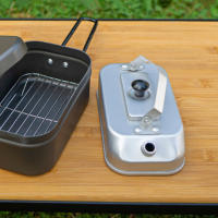 Kettle De Camping 0.3L Aluminio Portátil Calentamiento Rápido Con Manija Olla Para Té Para Viajes Y Acampar Eco-amigable - details 6
